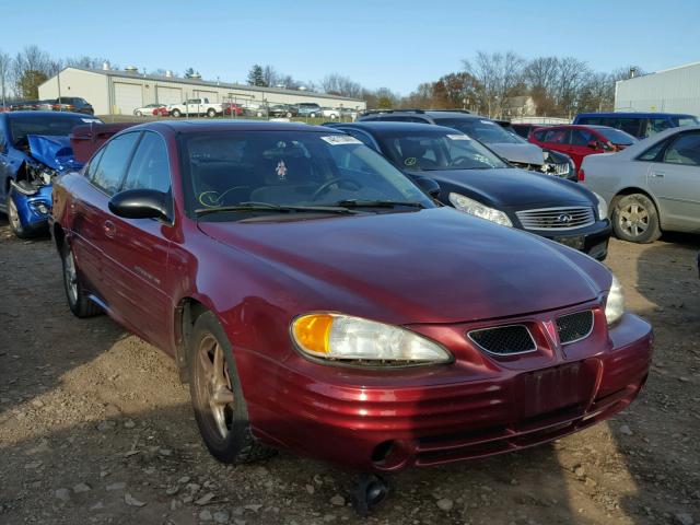 1G2NF52FX2C145104 - 2002 PONTIAC GRAND AM S MAROON photo 1