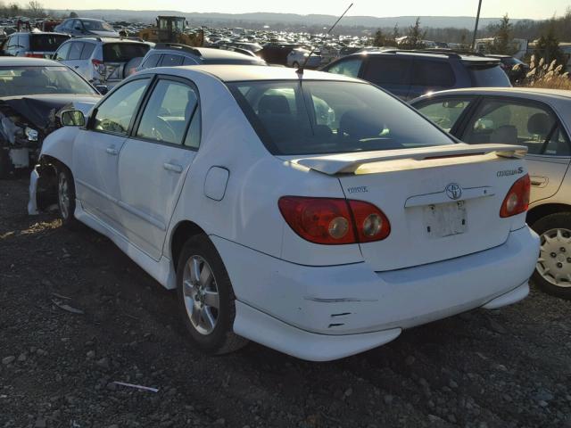 2T1BR32E47C770162 - 2007 TOYOTA COROLLA CE WHITE photo 3