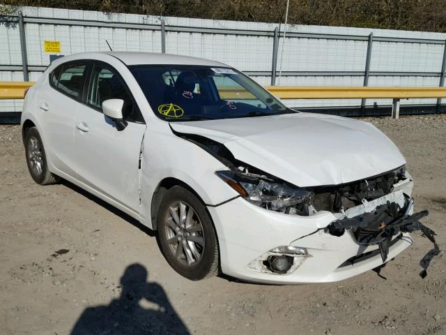 JM1BM1L79F1224737 - 2015 MAZDA 3 TOURING WHITE photo 1