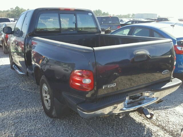 1FTZX0767WKA13693 - 1998 FORD F150 BLACK photo 3