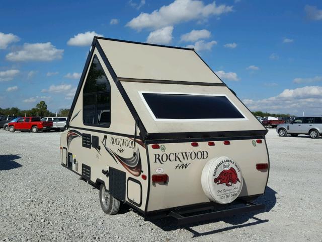 4X4CPRU12FD29699 - 2015 FORR ROCKWOOD TAN photo 3