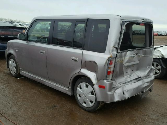 JTLKT324364078215 - 2006 TOYOTA SCION XB Gris foto 3
