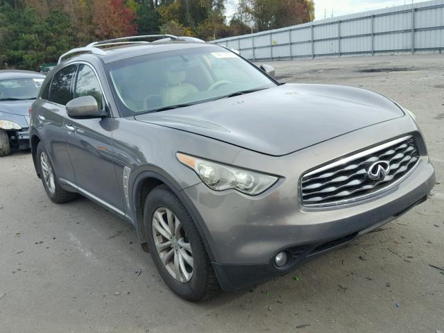 JNRAS18UX9M102746 - 2009 INFINITI FX35 TAN photo 1