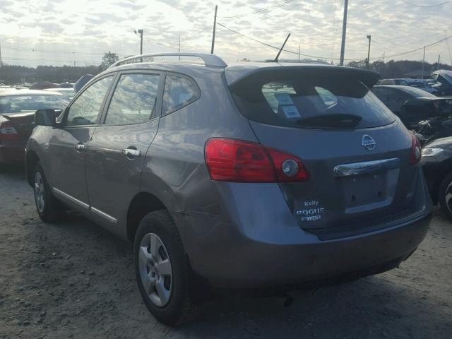 JN8AS5MV9FW771911 - 2015 NISSAN ROGUE SELE GRAY photo 3