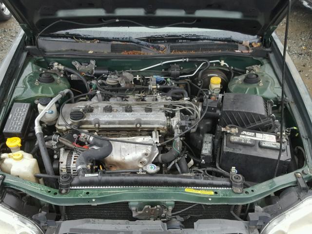 1N4DL01DX1C165862 - 2001 NISSAN ALTIMA XE GREEN photo 7