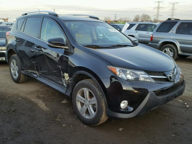 2T3RFREV8EW201016 - 2014 TOYOTA RAV4 XLE BLACK photo 1