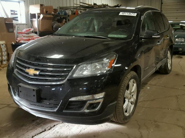 1GNKRGKD8GJ283251 - 2016 CHEVROLET TRAVERSE L BLACK photo 2