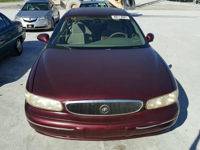 2G4WS52J021177996 - 2002 BUICK CENTURY CU MAROON photo 9