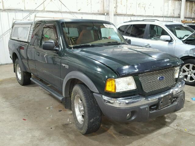 1FTZR15E81PA62858 - 2001 FORD RANGER SUP GREEN photo 1