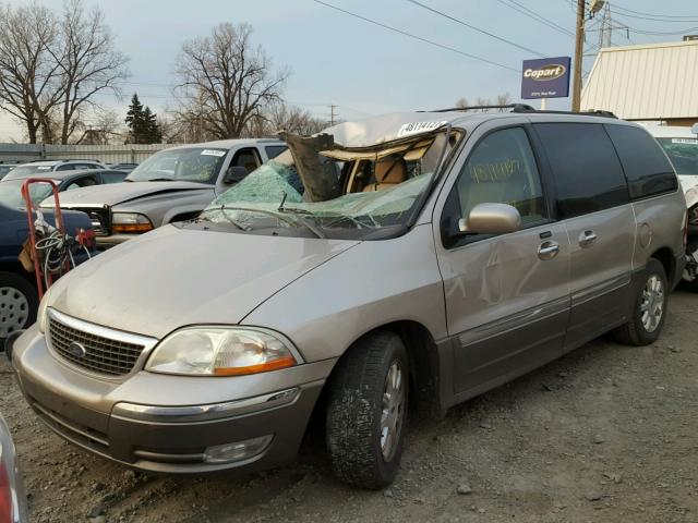 2FMDA58493BA58206 - 2003 FORD WINDSTAR L GOLD photo 2