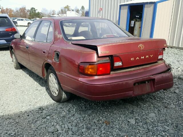 4T1SK12E7SU551499 - 1995 TOYOTA CAMRY LE RED photo 3