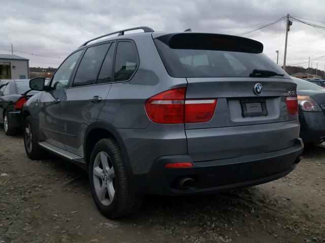 5UXFE43579L272128 - 2009 BMW X5 XDRIVE3 Сұр фото 3