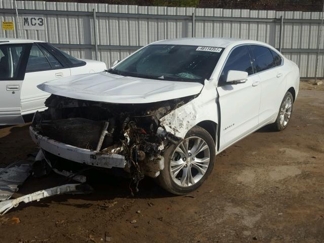 2G1125S3XE9169063 - 2014 CHEVROLET IMPALA LT WHITE photo 2