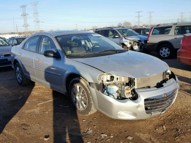 1C3AL66RX4N218819 - 2004 CHRYSLER SEBRING LI SILVER photo 1