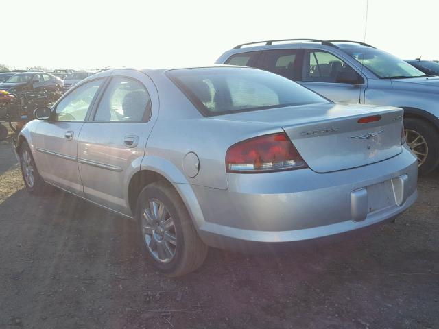 1C3AL66RX4N218819 - 2004 CHRYSLER SEBRING LI SILVER photo 3