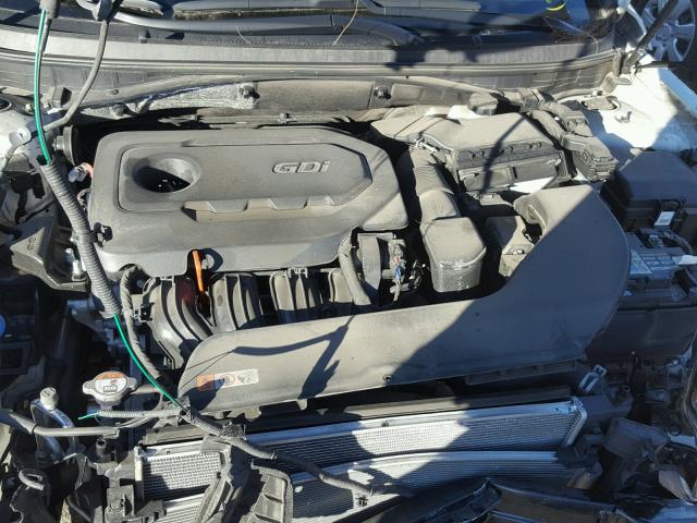 5NPE34AF3GH431047 - 2016 HYUNDAI SONATA SPO WHITE photo 7