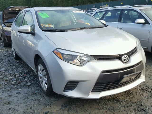 5YFBURHE5FP353303 - 2015 TOYOTA COROLLA L SILVER photo 1