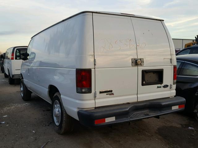 1FTNE1EW8BDA40591 - 2011 FORD ECONOLINE WHITE photo 3