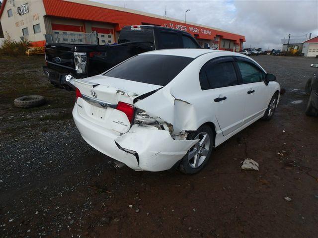 2HGFA1E40AH015332 - 2010 HONDA CIVIC DX-G WHITE photo 4