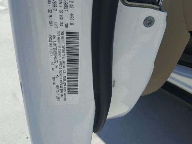 1J4NT1FA6BD289572 - 2011 JEEP COMPASS SP თეთრი ფოტო 10