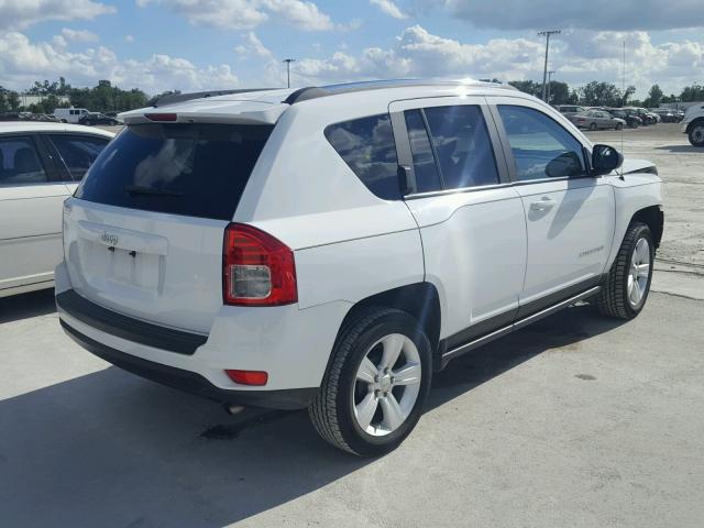 1J4NT1FA6BD289572 - 2011 JEEP COMPASS SP WHITE photo 4