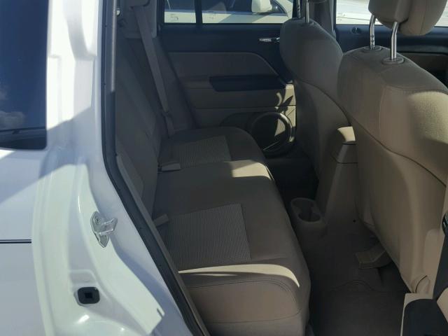 1J4NT1FA6BD289572 - 2011 JEEP COMPASS SP თეთრი ფოტო 6