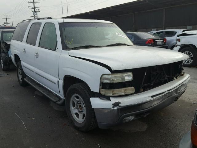 3GNEC16T31G229510 - 2001 CHEVROLET SUBURBAN C WHITE photo 1