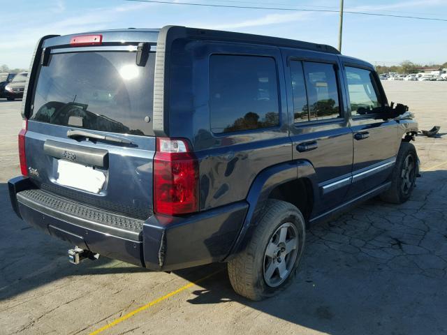 1J4RG4GK1AC115556 - 2010 JEEP COMMANDER BLUE photo 4