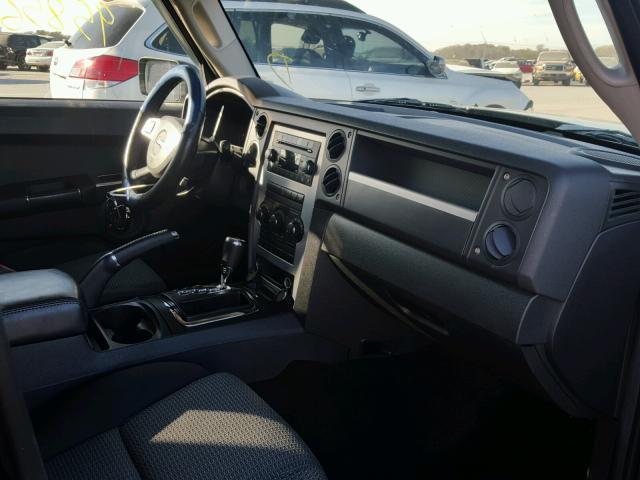 1J4RG4GK1AC115556 - 2010 JEEP COMMANDER BLUE photo 5