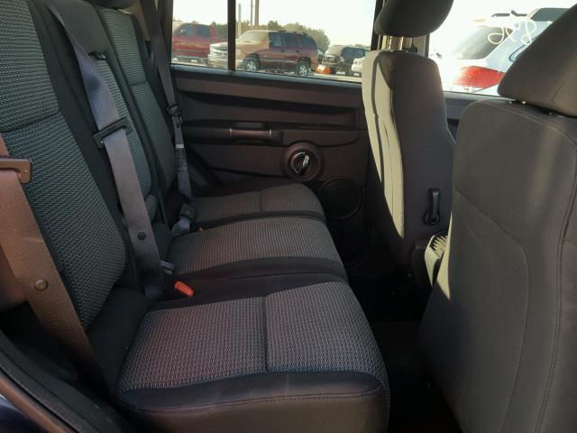 1J4RG4GK1AC115556 - 2010 JEEP COMMANDER BLUE photo 6