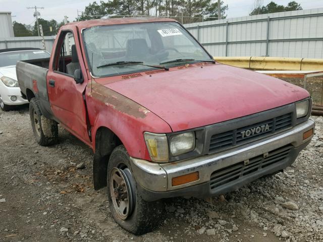 JT4RN01P0M0025975 - 1991 TOYOTA PICKUP 1/2 RED photo 1