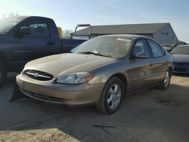 1FAFP55253A176611 - 2003 FORD TAURUS SES BEIGE photo 2