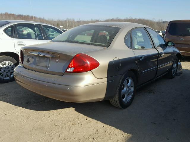 1FAFP55253A176611 - 2003 FORD TAURUS SES BEIGE photo 4