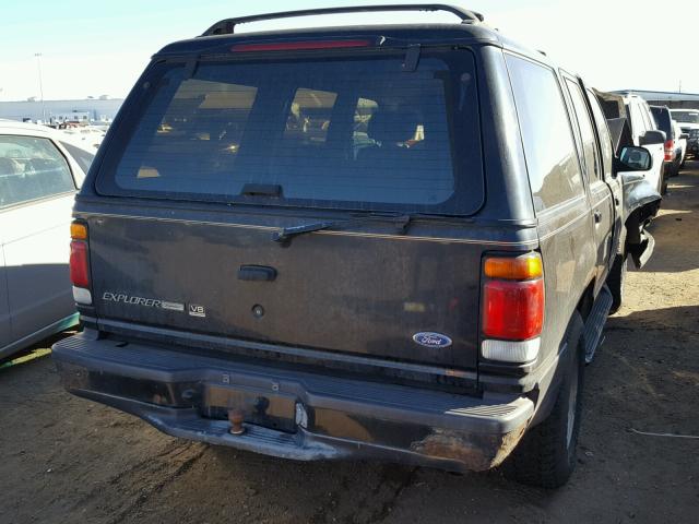 1FMDU35P0TZB57052 - 1996 FORD EXPLORER BLACK photo 4