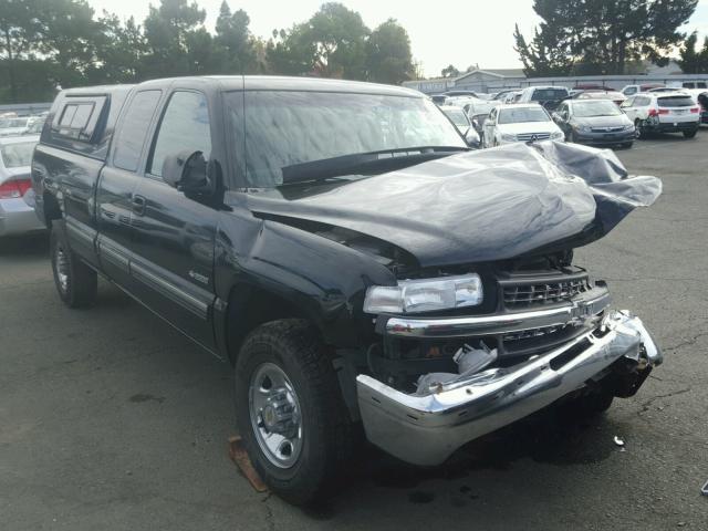 1GCGC29U3YE313288 - 2000 CHEVROLET SILVERADO BLACK photo 1