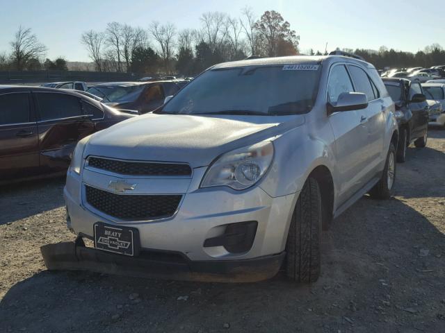 2CNFLEEC5B6421283 - 2011 CHEVROLET EQUINOX LT SILVER photo 2