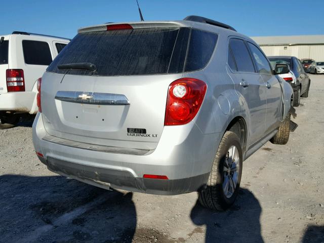 2CNFLEEC5B6421283 - 2011 CHEVROLET EQUINOX LT SILVER photo 4