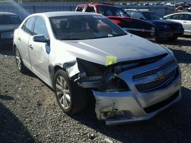 1G11H5SAXDU142153 - 2013 CHEVROLET MALIBU LTZ SILVER photo 1