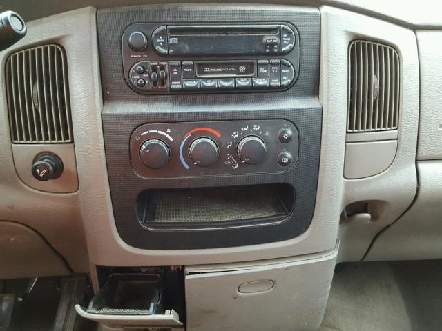 3D7KU28C34G234633 - 2004 DODGE RAM 2500 S RED photo 9