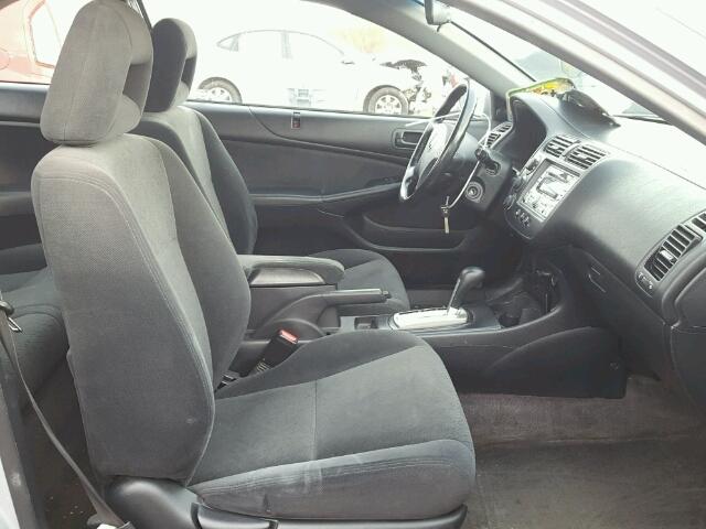 1HGEM22965L069042 - 2005 HONDA CIVIC EX SILVER photo 5
