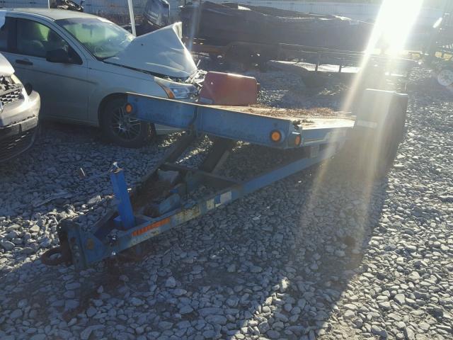 1DSB181J3317X0926 - 2003 TRAIL KING TRAILER BLUE photo 2