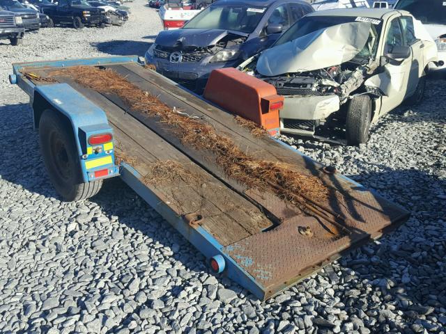 1DSB181J3317X0926 - 2003 TRAIL KING TRAILER BLUE photo 3