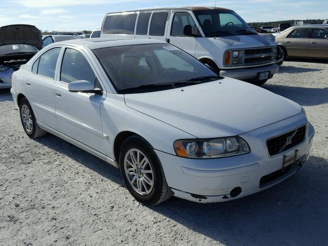 YV1RS612752472738 - 2005 VOLVO S60 WHITE photo 1