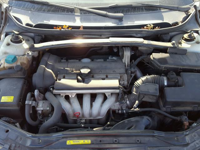 YV1RS612752472738 - 2005 VOLVO S60 WHITE photo 7