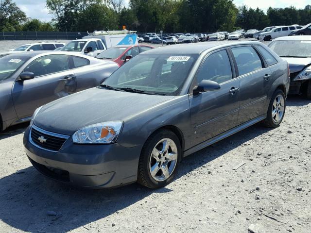 1G1ZT61846F104754 - 2006 CHEVROLET MALIBU MAX ნაცრისფერი ფოტო 2