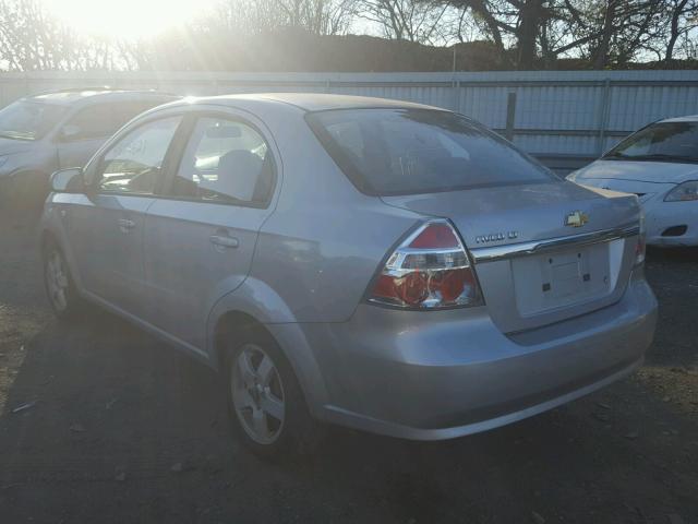 KL1TG56667B149651 - 2007 CHEVROLET AVEO LT GOLD photo 3