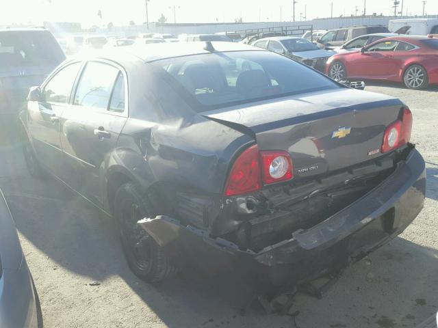 1G1ZA5E0XCF387662 - 2012 CHEVROLET MALIBU LS GRAY photo 3