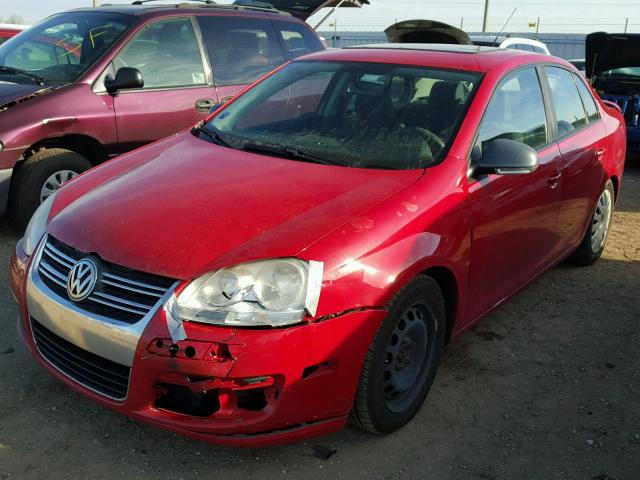 3VWPF71K37M088892 - 2007 VOLKSWAGEN JETTA 2.5 RED photo 2