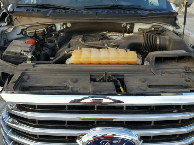 1FTEW1EP2FFB09002 - 2015 FORD F150 SUPER WHITE photo 7