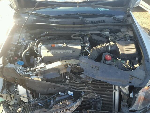 1HGCP26808A160016 - 2008 HONDA ACCORD EXL SILVER photo 7